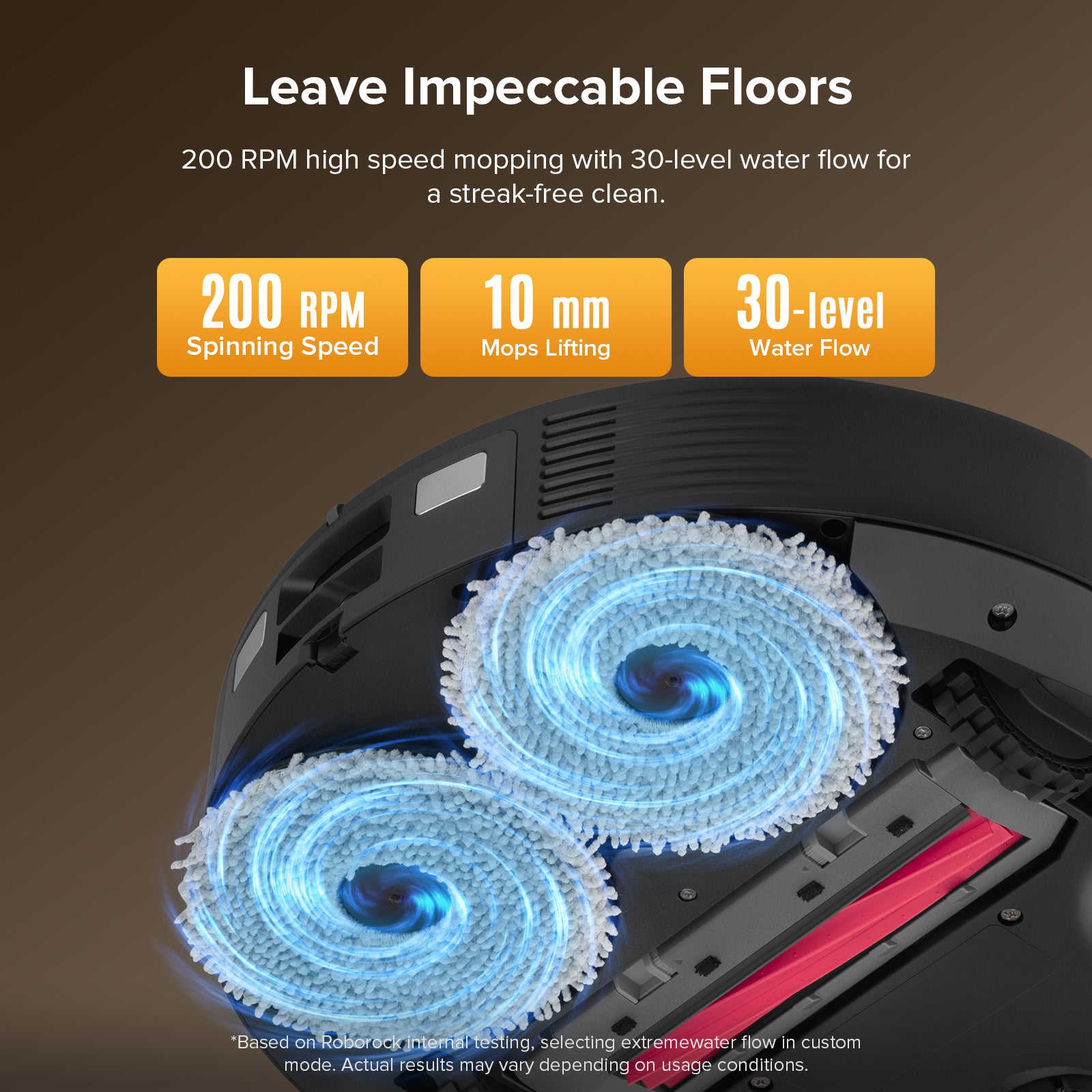 Roborock app showing live cleaning map and scheduling